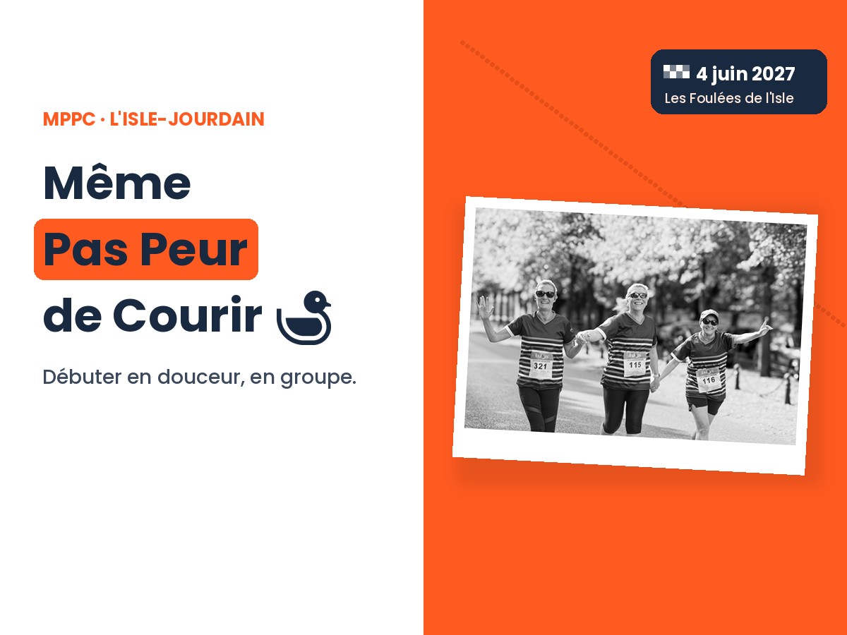 Débutez la course à pied à L'Isle-Jourdain